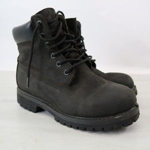 Timberland Black Waterproof Boots  Youth Junior Size 5.5M